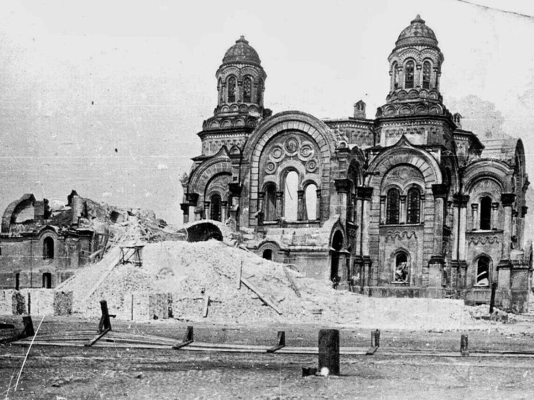 Иркутск кафедральный собор Казанской разрушенный