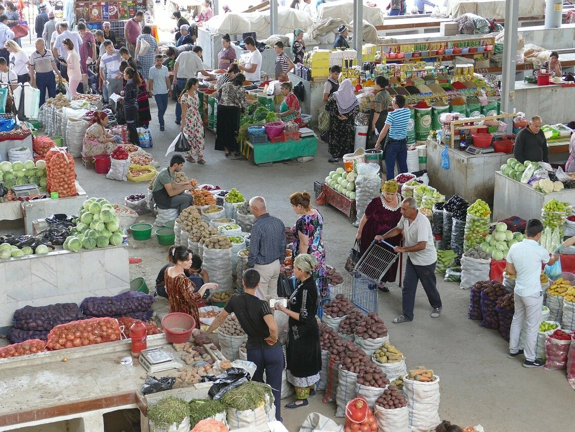 Самарканд базар фото