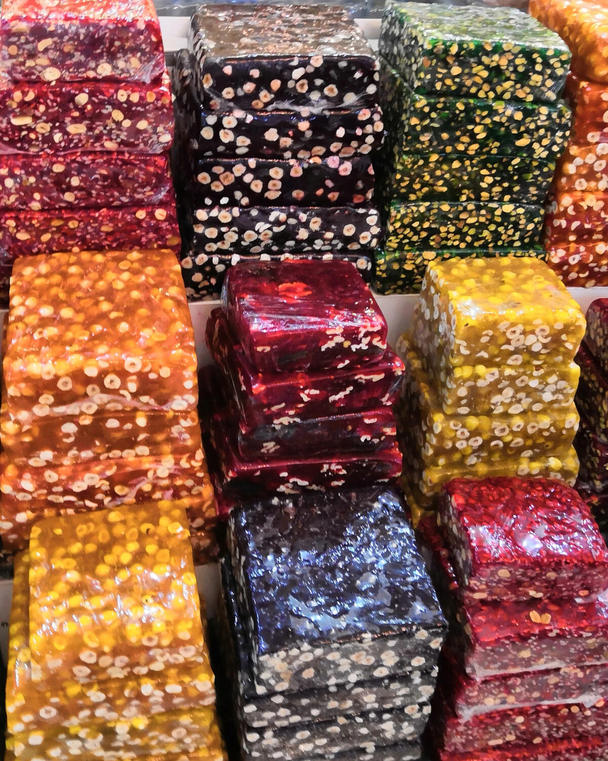 Турецкие разноцветные конфеты