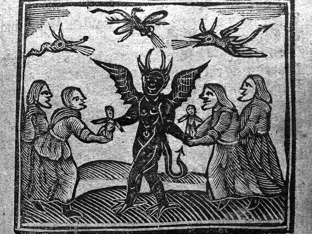 Средневековые рисунки демонов