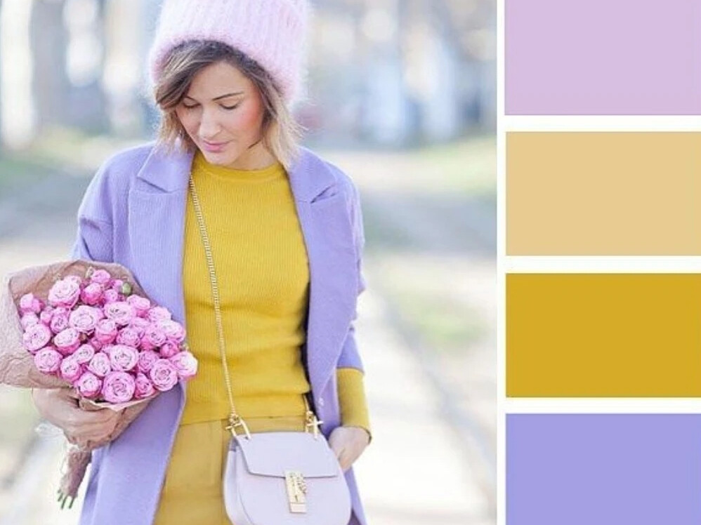 Кремовый цвет сочетание с другими цветами фото в одежде