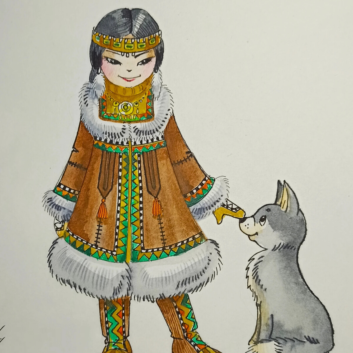 Народы севера картинки для детей