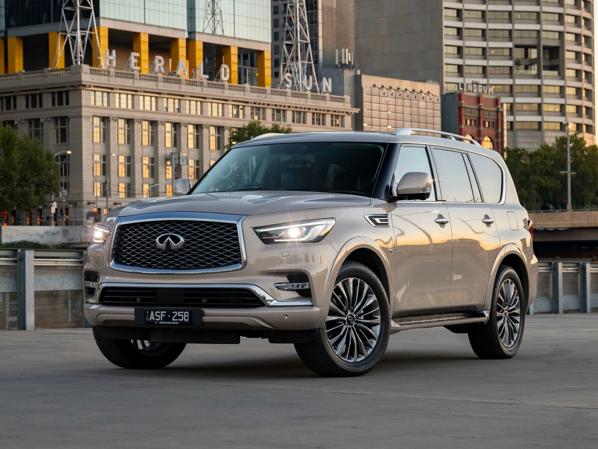 Инфинити qx80 шампань