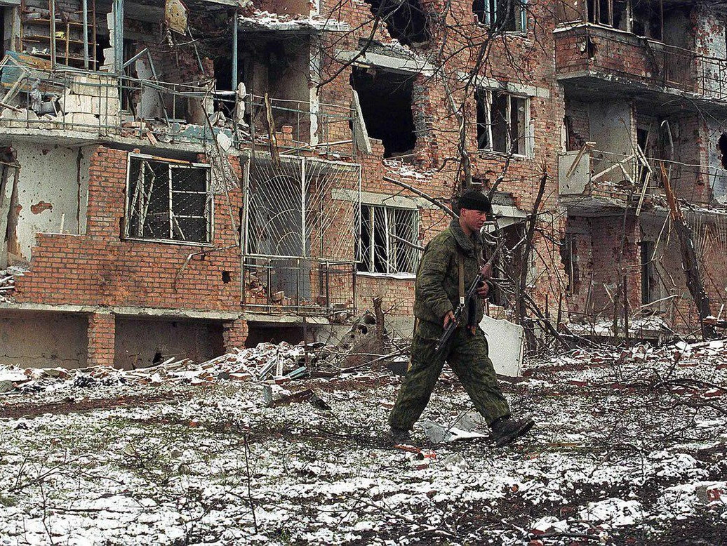 Вторая Чеченская война Грозный