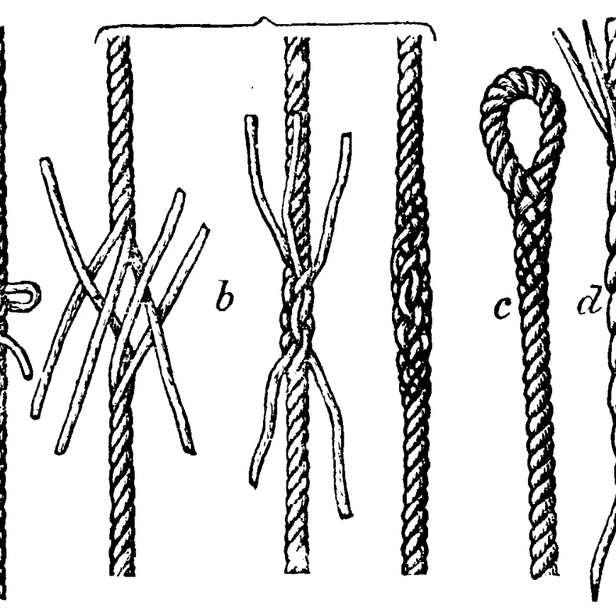 Заплетка канатных строп схема пошаговая