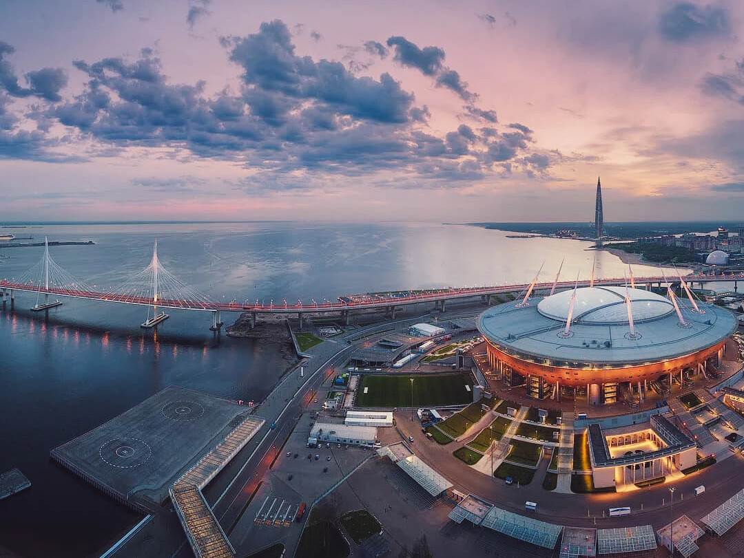 Метро крестовский остров фото