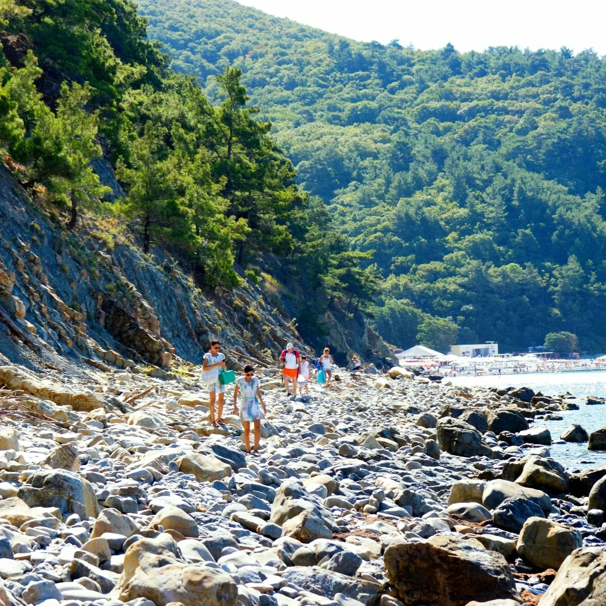 Пляж в прасковеевке