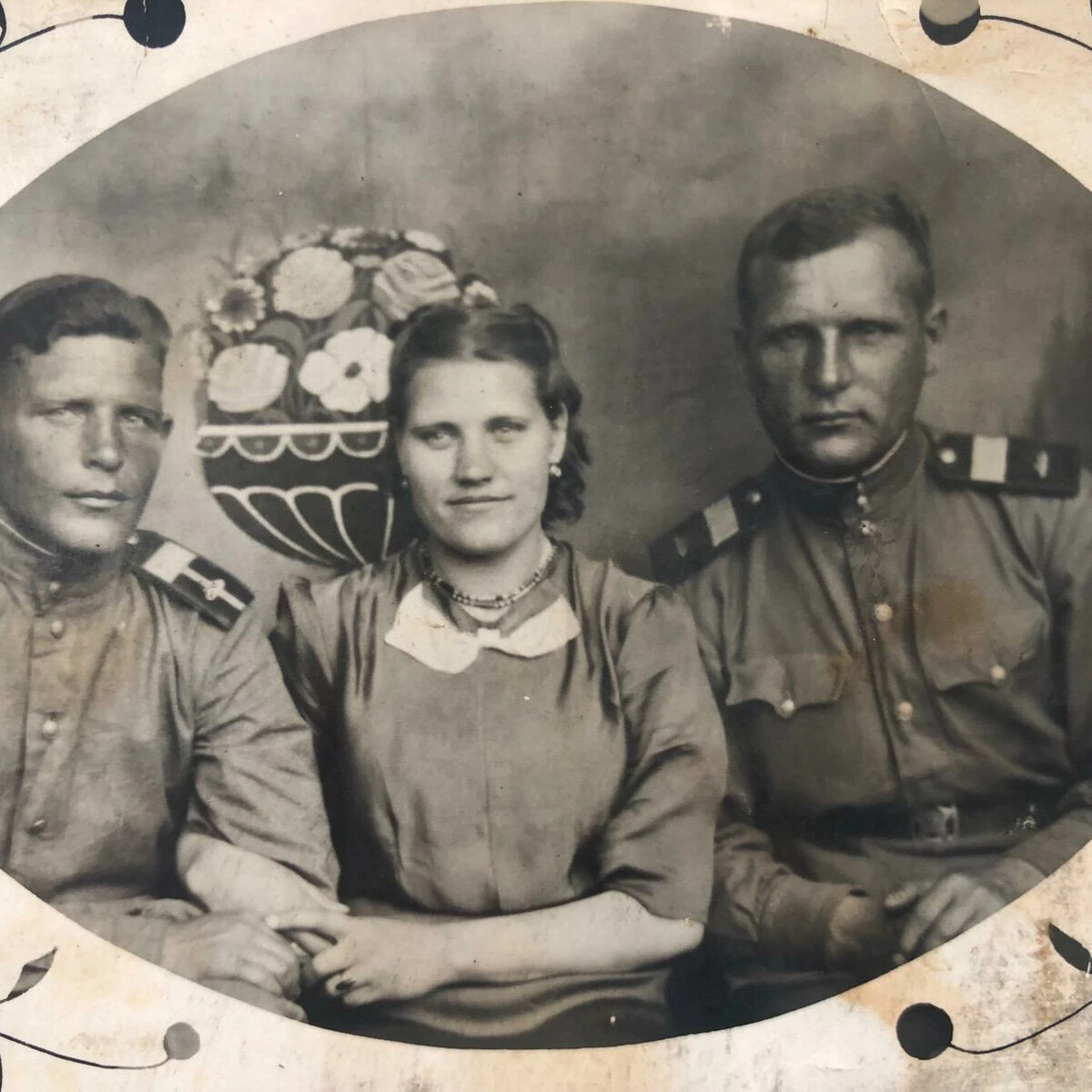 Семья Дауровых. Октябрь 1940 год